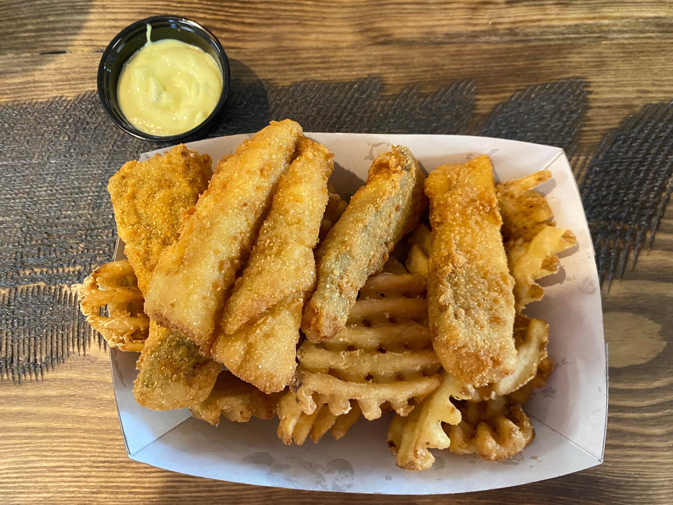 Walleye and chips