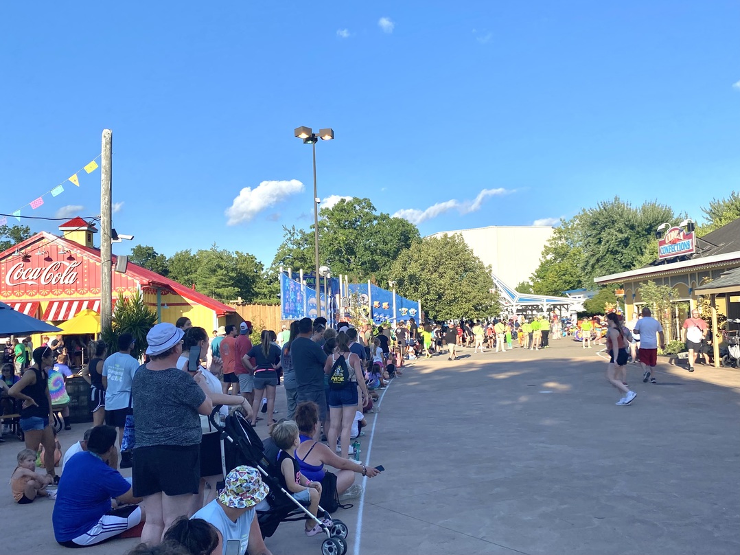 A
      parade is coming from Coney Mall to Adventure Port.