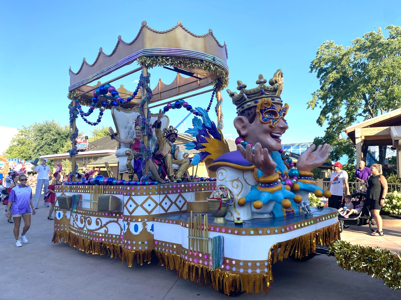 This
      is the fancy lead float for the parade.