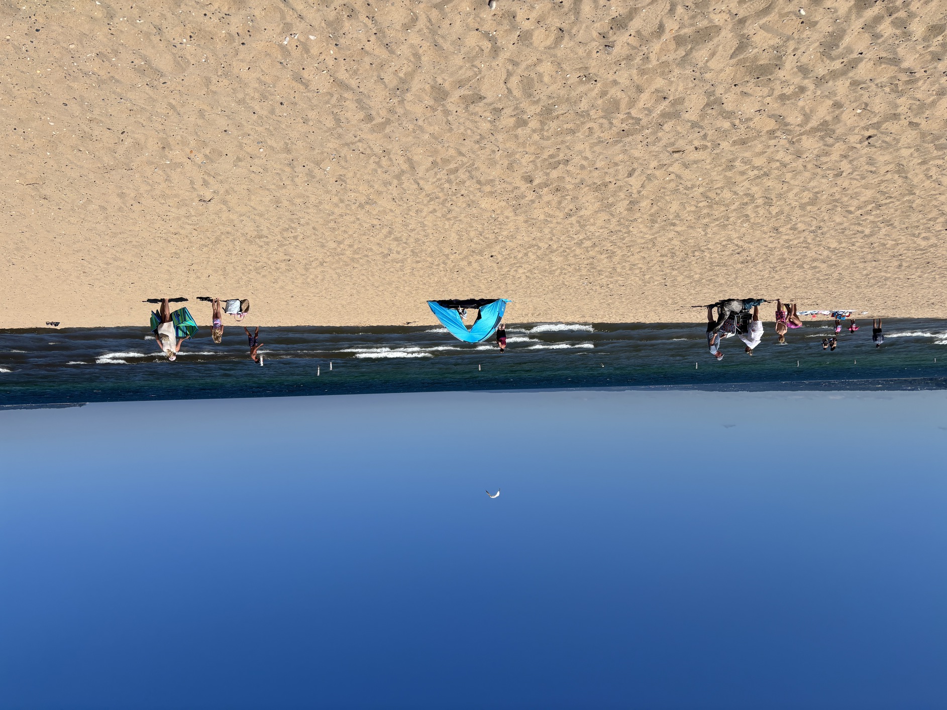 Menonaqua
      Beach has a boardwalk which helps with walkability and
      accessibility.