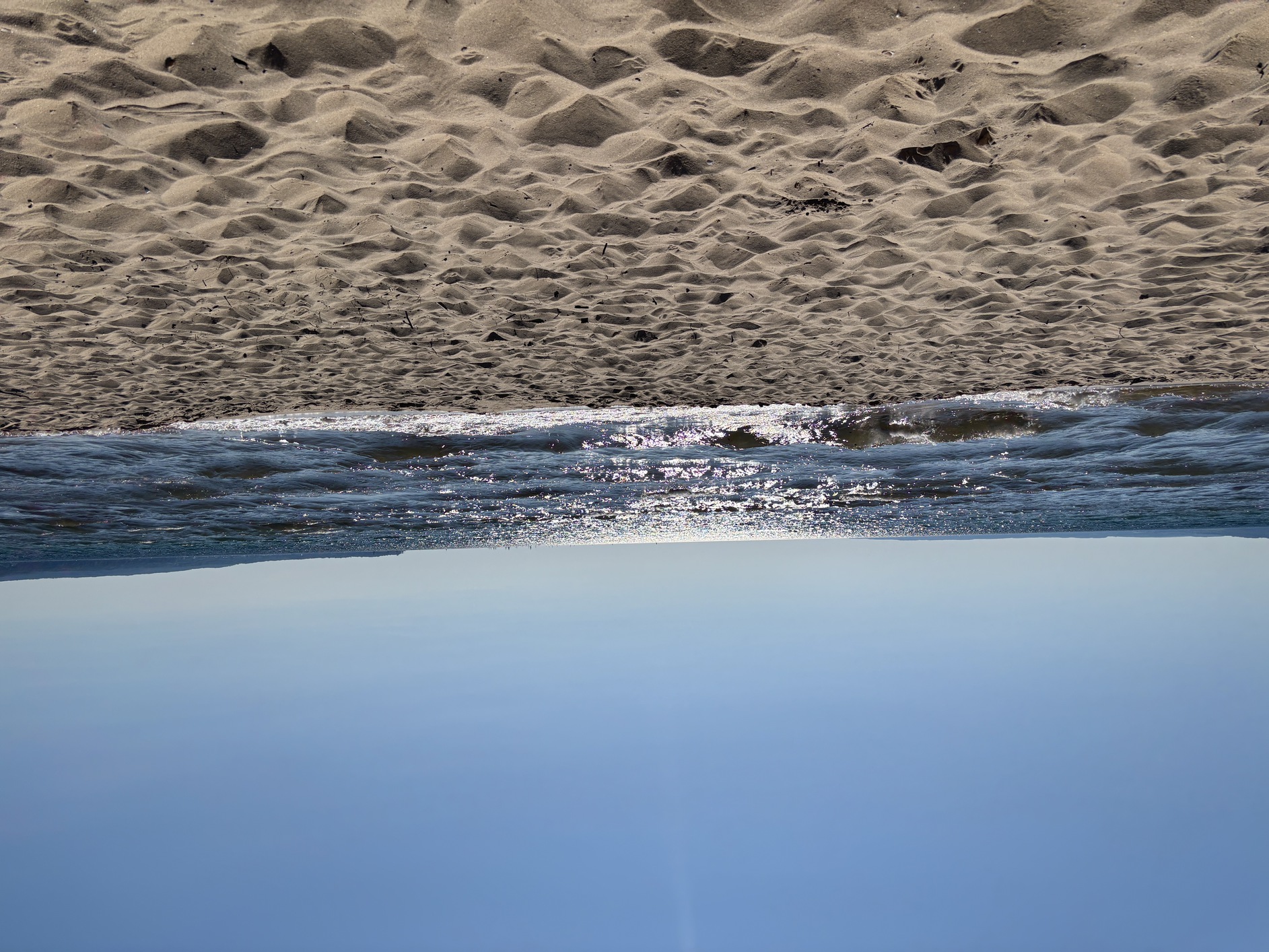 Another
      summer day is ending at Menonaqua Beach.