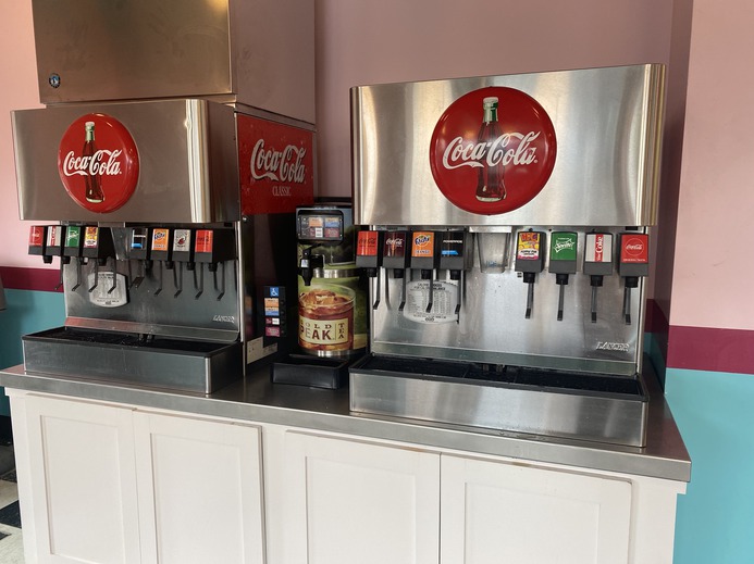 This is
      the beverage station which includes tea offerings.